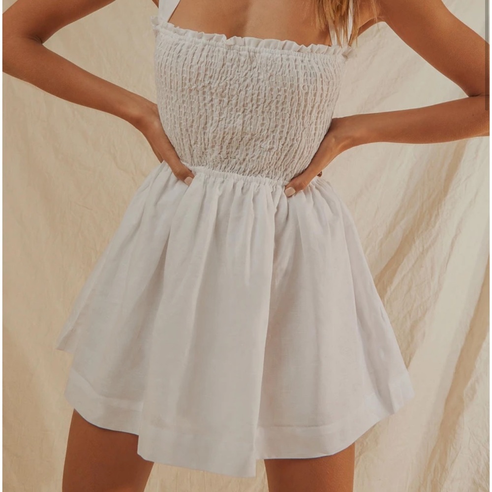New with tags Peppermayo European towns linen mini dress